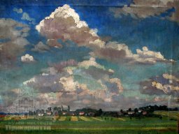 Олена Кульчицька (1877–1967) «Село на Прикарпатті» - artmuseum.org.ua